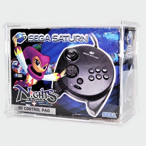 Sega Saturn Boxed 3D Controller Display Case