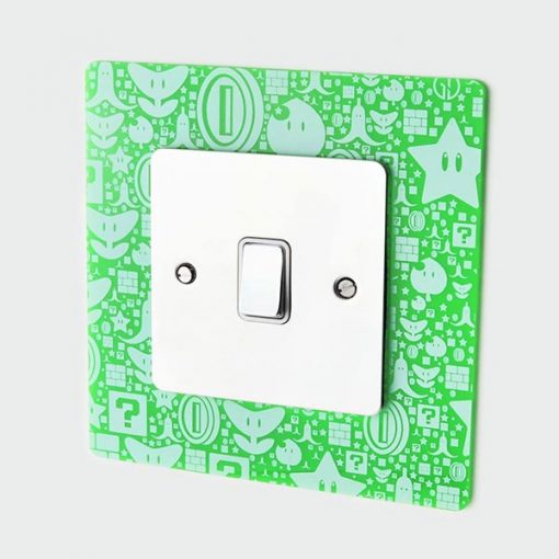 Mario Pattern Light Switch Surround