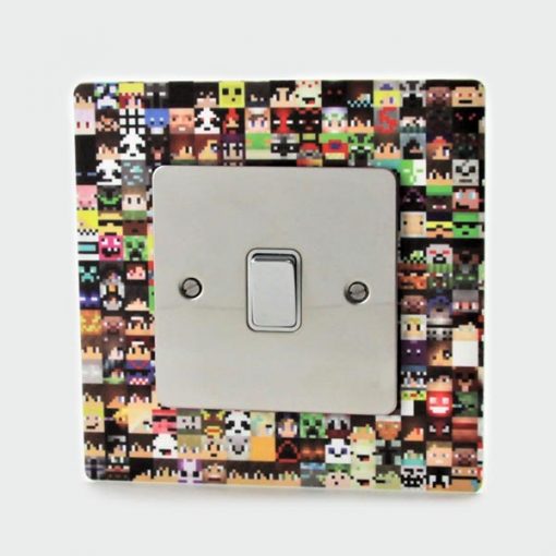 Minecraft Style Light Switch Surround