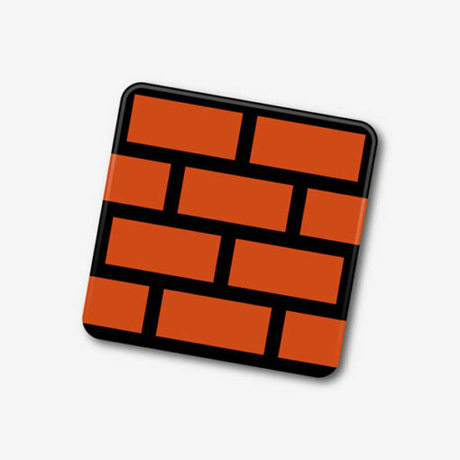 Mario Brick Block Coaster