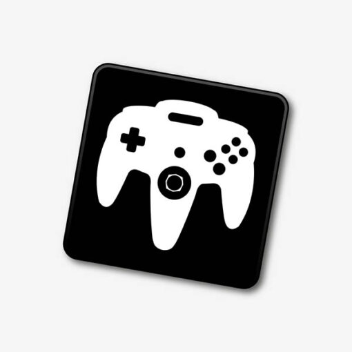 N64 Controller Single Coaster