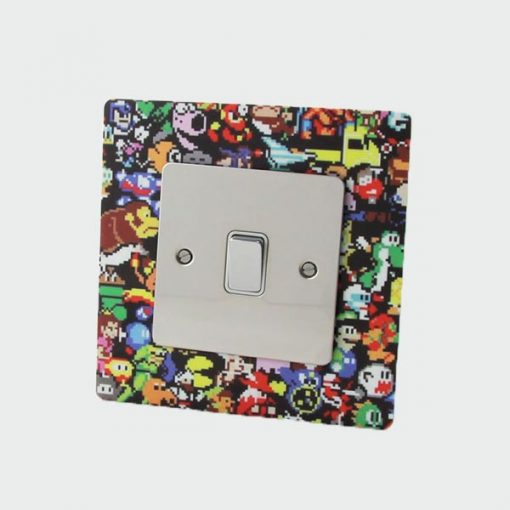 Retro Gaming Light Switch Surround