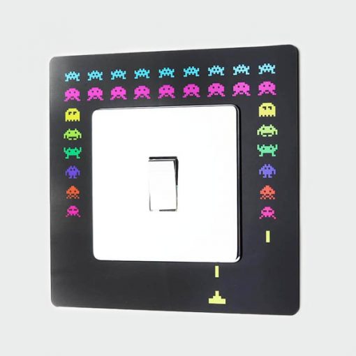 Space Invaders Light Switch Surround