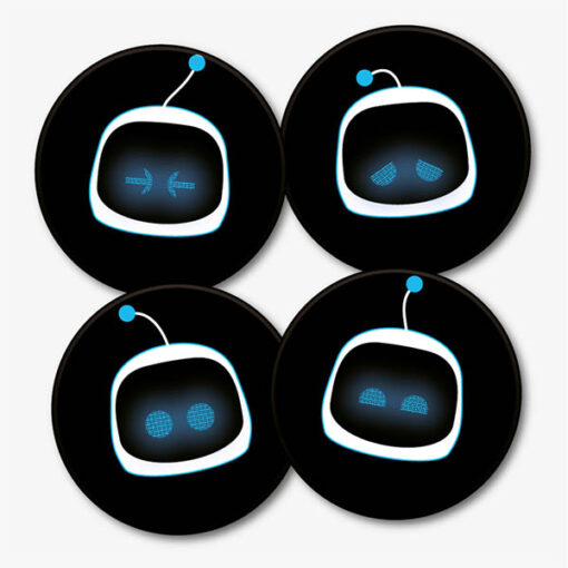 Astro Bot Coaster Set